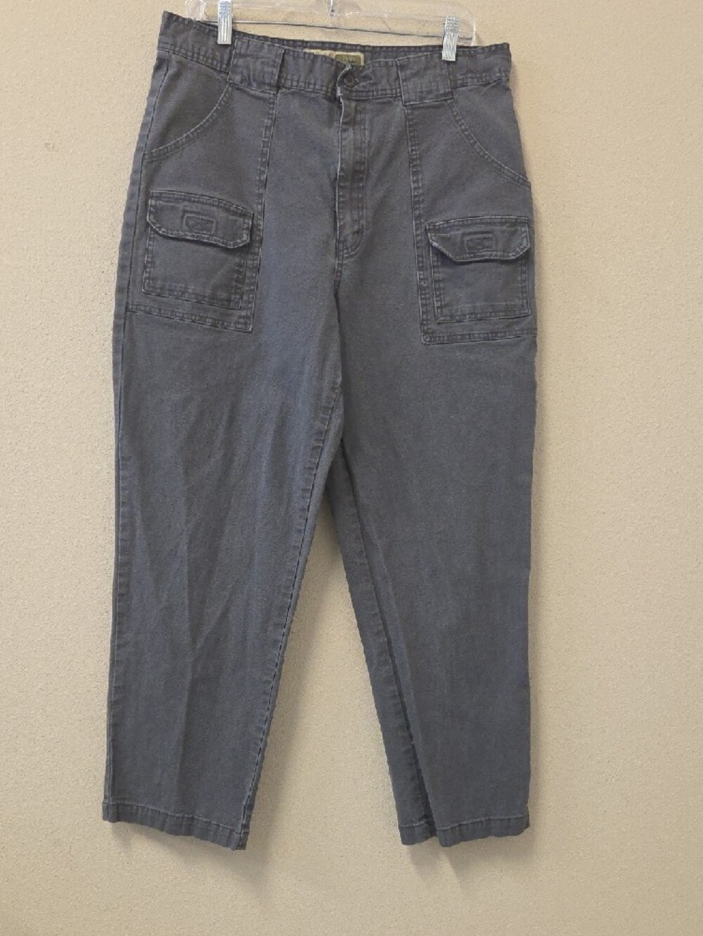 Cabela's 7 Pocket Hiker Men's Washed Gray Pants Size 34/29